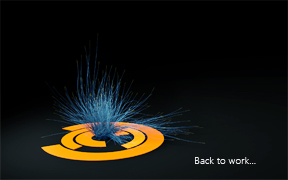 Thinking particles test